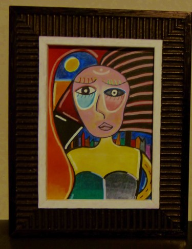 Peinture intitulée "femme.jpg" par Sophie Lamboul, Œuvre d'art originale, Autre