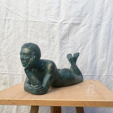 Скульптура под названием "Playa" - Sophie Laurent Lazinier, Подлинное произведение искусства, Глина