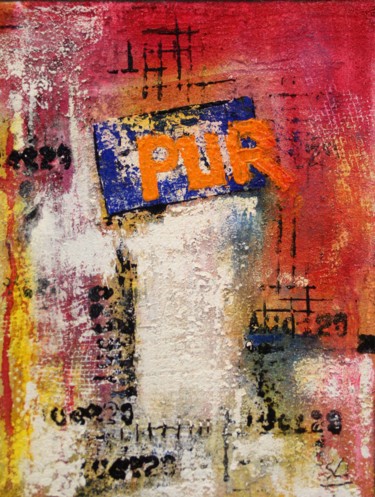 Pintura titulada "Pur" por Sophie Lecesne, Obra de arte original, Acrílico