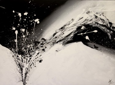 Peinture intitulée "Libération" par Sophie Lecesne, Œuvre d'art originale, Acrylique Monté sur Châssis en bois