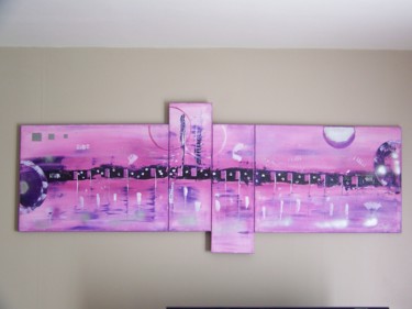 Painting titled "Symphonie" by Sophie Loret, Original Artwork, Acrylic