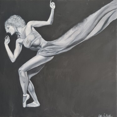 Картина под названием "Grâce et légèreté" - Sophie Noachovitch, Подлинное произведение искусства, Масло