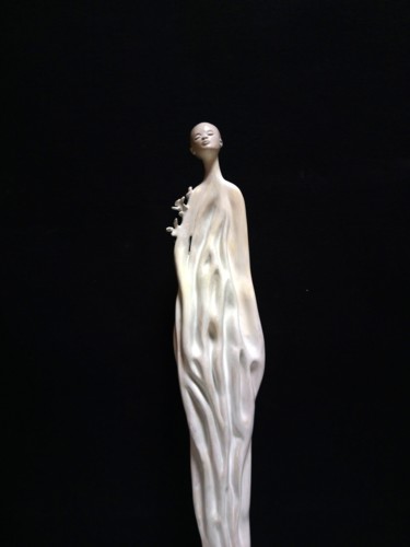 Sculpture titled "Petite dryade" by Sophie Nuncie, Original Artwork, Ceramics