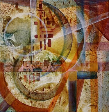 Peinture intitulée "img-8465-cosmos-2-3…" par Sophie Sirot, Œuvre d'art originale, Acrylique