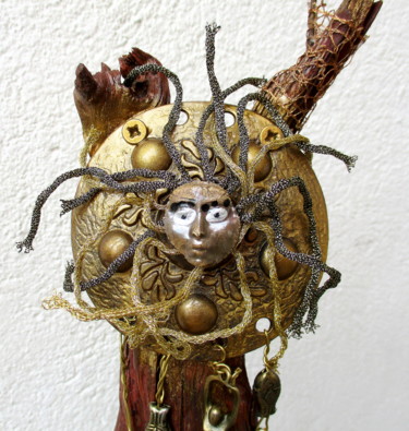 Sculpture titled ""Méduse"" by Sophie Thiry, Original Artwork