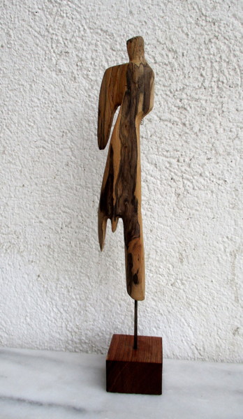 Sculpture intitulée ""En suspens"" par Sophie Thiry, Œuvre d'art originale, Bois
