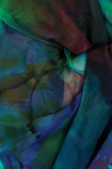 Artcraft titled "Ma part d'ombre" by Sophie Thiry, Original Artwork, Scarves & Wraps