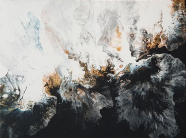 Peinture intitulée "La carpe" par Sophie Charbonnier, Œuvre d'art originale, Acrylique