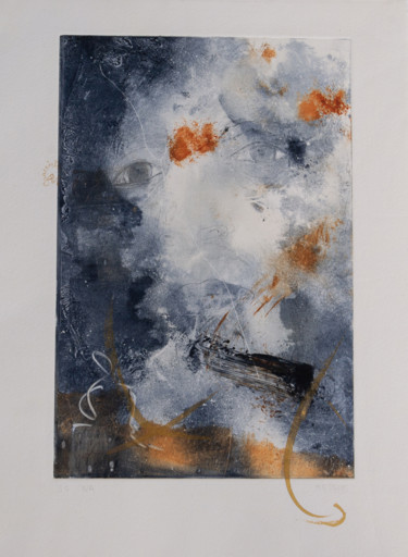 Obrazy i ryciny zatytułowany „creation” autorstwa Sophie Gerin, Oryginalna praca, Rytownictwo