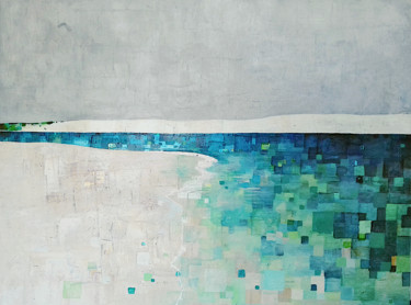 Peinture intitulée "Dune" par Sophie Cantou, Œuvre d'art originale, Acrylique