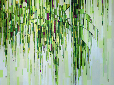 Картина под названием "Diffusion" - Sophie Cantou, Подлинное произведение искусства, Акрил