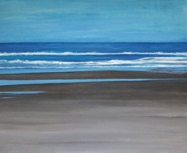 Картина под названием "Ocean" - Sophie Cantou, Подлинное произведение искусства, Акрил