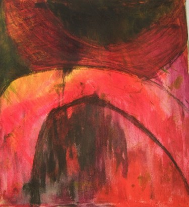 Pittura intitolato "Double Arch" da Sophie Cordery, Opera d'arte originale