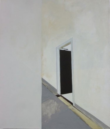 Painting titled "Une Porte s'Ouvre" by Sophie Cordery, Original Artwork