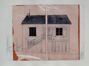 Gravures & estampes intitulée "Villa (Detached)" par Sophie Cordery, Œuvre d'art originale