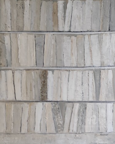 Peinture intitulée "monochrome" par Sophie Dumont, Œuvre d'art originale, Huile