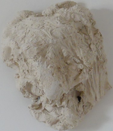 Sculpture intitulée "Empreinte de rocher…" par Sophie Maillard (Sophie Mai), Œuvre d'art originale, Terre cuite