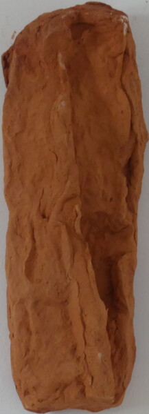 Sculpture titled "Empreinte du Tombea…" by Sophie Maillard (Sophie Mai), Original Artwork, Terra cotta