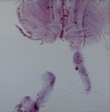 Peinture intitulée "Trace de corps àà l…" par Sophie Maillard (Sophie Mai), Œuvre d'art originale, Pigments