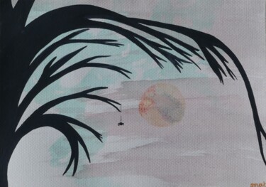 Peinture intitulée "Contre jour 10" par Sophie Maillard (Sophie Mai), Œuvre d'art originale, Aquarelle