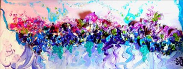 Le Printemps de la Vie - The Spring of Life Peinture intitulée "Le Printemps de la…" par Sophie Queuniez, Œuvre d'art originale, Acrylique