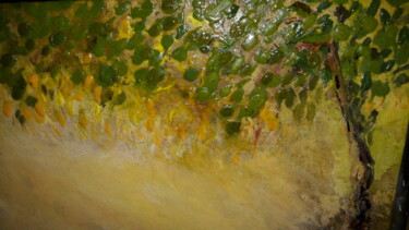 Картина под названием "ARBOL" - Soraya Quintana Quiñones, Подлинное произведение искусства, Акрил Установлен на Деревянная р…