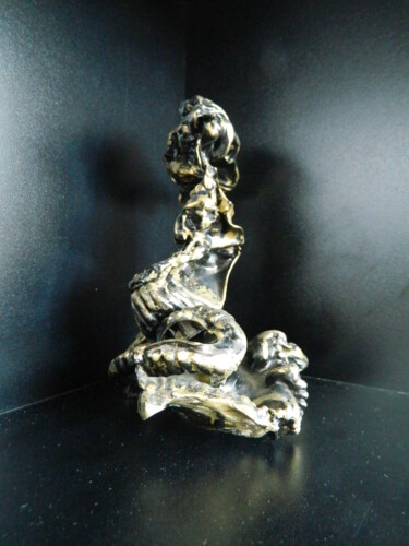 Skulptur mit dem Titel "15-10-plastic-and-b…" von Sorin Niculae Lazar, Original-Kunstwerk, Kunststoff