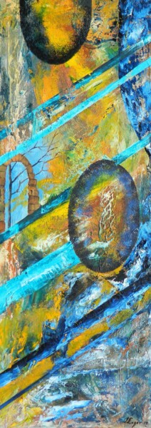 Pintura titulada "Sequence" por Sorin Niculae Lazar, Obra de arte original, Oleo Montado en Bastidor de camilla de madera