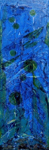 Картина под названием "Tropical forest 2" - Sorin Niculae Lazar, Подлинное произведение искусства, Акрил Установлен на Дерев…