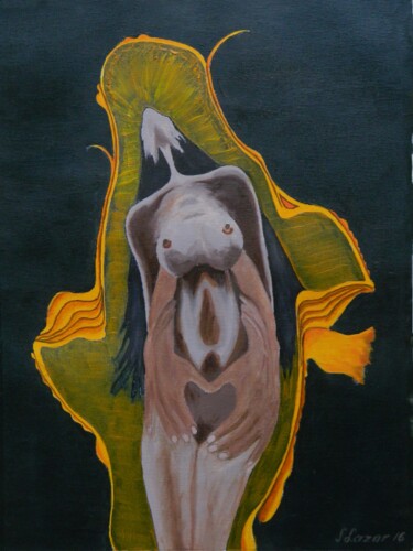 Картина под названием "Possesion" - Sorin Niculae Lazar, Подлинное произведение искусства, Масло