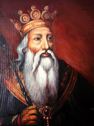 Painting titled "Moldavian Prince Ro…" by Sorinapostolescu, Original Artwork, Oil