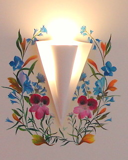 Peinture intitulée "Flower and Light 2" par Sorinapostolescu, Œuvre d'art originale, Huile