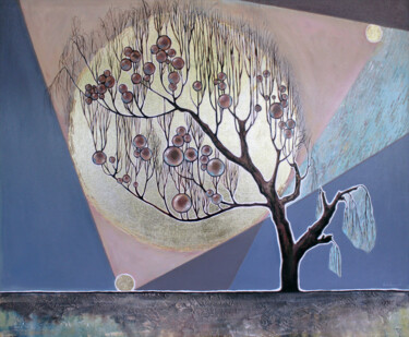 Картина под названием "Нужный ракурс" - Сотникова Оксана, Подлинное произведение искусства, Акрил