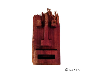 设计 标题为“Masque en acajou ca…” 由Soumaila Kanla, 原创艺术品, 家具