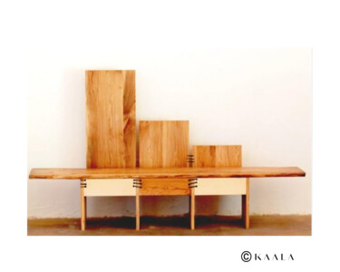 Design mit dem Titel "Banc Tralala" von Soumaila Kanla, Original-Kunstwerk, Möbel