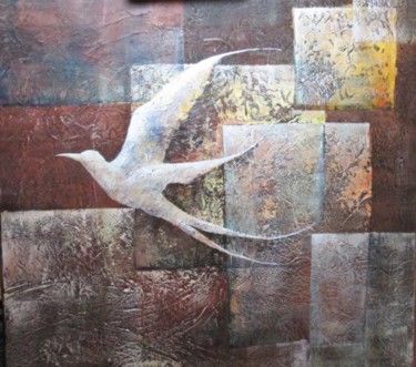 "l'oiseau" başlıklı Tablo Marie-Claire De Sousa tarafından, Orijinal sanat