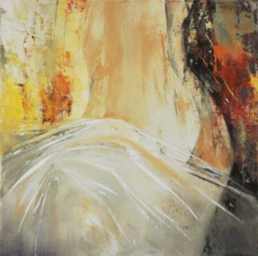 Painting titled "féminin1" by Marie-Claire De Sousa, Original Artwork