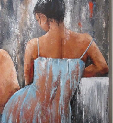 Painting titled "matin.jpg" by Marie-Claire De Sousa, Original Artwork, Other