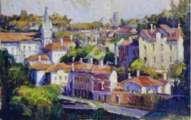 Painting titled "Sintra -Portugal" by Sousa Rodrigues, Original Artwork