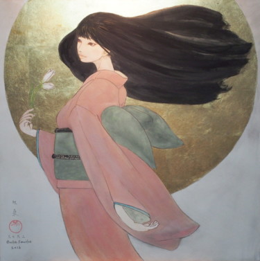 Peinture intitulée "natsuzukiyo ver.2 (…" par Souske, Œuvre d'art originale, Autre