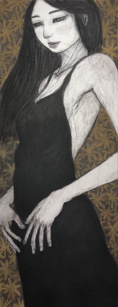 Drawing titled "Bijin-Ga ( Belles f…" by Souske, Original Artwork, Charcoal