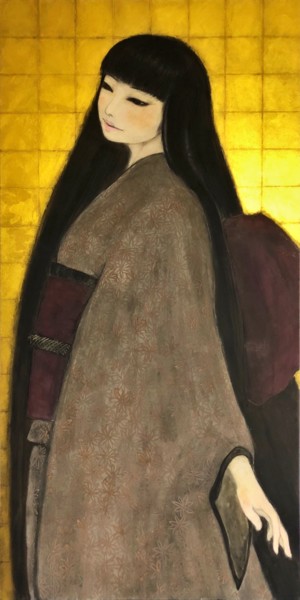 Painting titled "Kagerou (Éphémère)…" by Souske, Original Artwork, Other