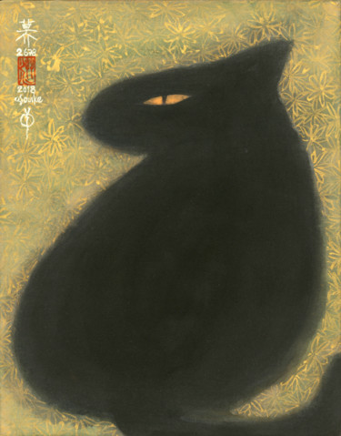 Schilderij getiteld "so-neco (souske-cha…" door Souske, Origineel Kunstwerk, pigmenten