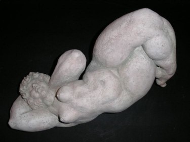 Sculpture titled "Fansy" by Natalia Shapira, Original Artwork