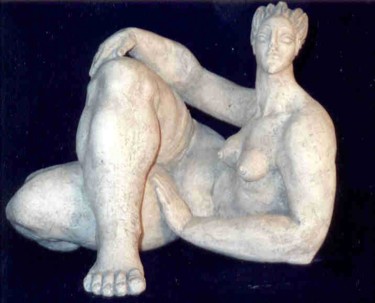 Sculpture titled "Rhoenix" by Natalia Shapira, Original Artwork