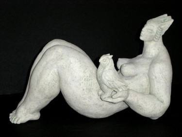 Sculpture titled "Wise" by Natalia Shapira, Original Artwork