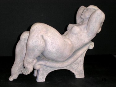 Sculpture titled "Reclining III" by Natalia Shapira, Original Artwork