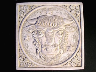 Sculpture titled "Taurus" by Natalia Shapira, Original Artwork