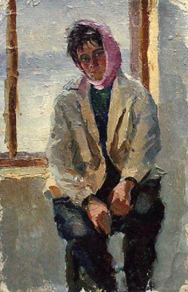 Malerei mit dem Titel "Tarasenko Vladimir…" von Soviet Period Artists Ukraine, Original-Kunstwerk, Öl