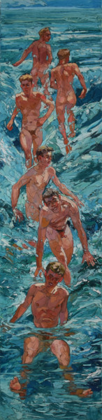 Middle of the Summer Malerei mit dem Titel "Middle of the Summer" von Sergey Sovkov, Original-Kunstwerk